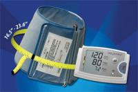 Quick Response Blood Pressure Unit w/ Extra Large Cuff