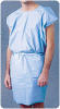 TISSUE/POLY ADULT GOWN, FRONT OR BACK OPENING